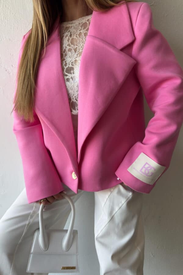 Marynarka damska BG Sussy | róż barbie