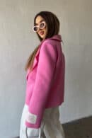 Marynarka damska BG Sussy | róż barbie