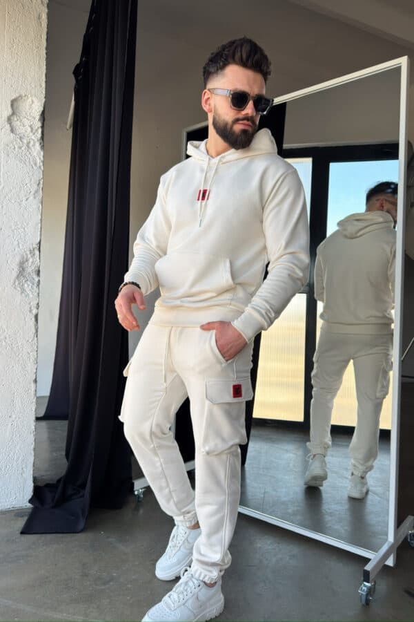 Spodnie męskie BG Palermo | kokos