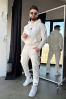 Spodnie męskie BG Palermo | kokos