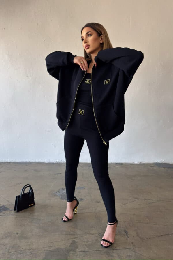 Bluza damska BG Loop | czarny