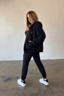 Bluza damska BG Loop | czarny