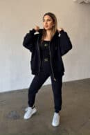 Bluza damska BG Loop | czarny