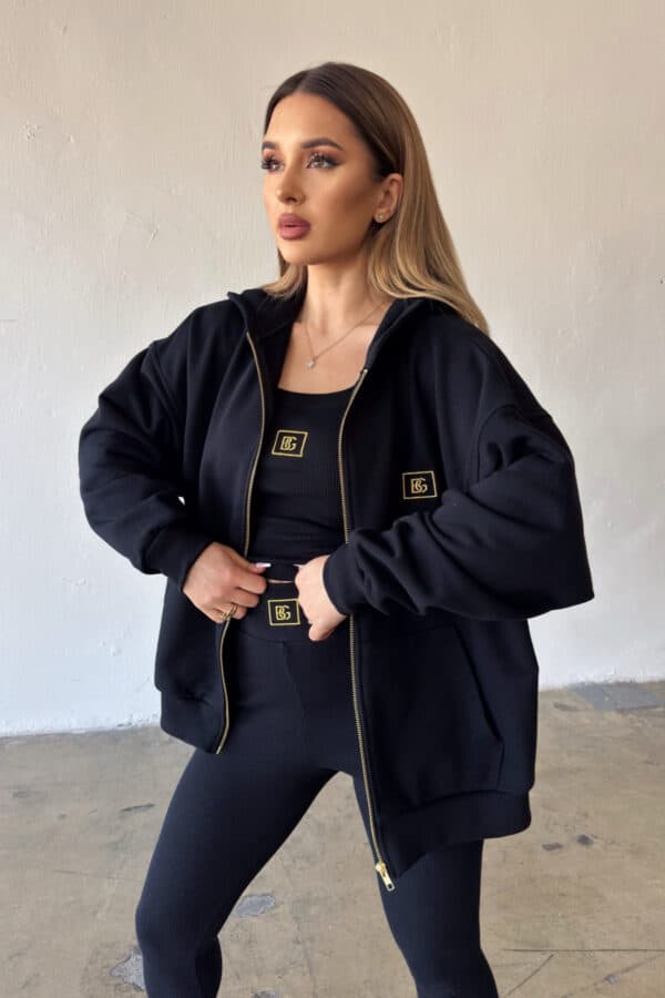 Bluza damska BG Loop | czarny