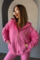 Bluza damska BG Loop | róż barbie