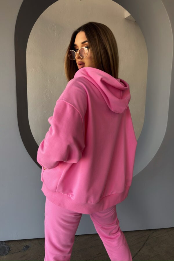 Bluza damska BG Loop | róż barbie