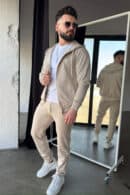 Dres męski BG Parkour | beżowy