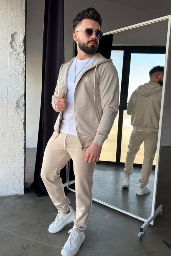 Dres męski BG Parkour | beżowy