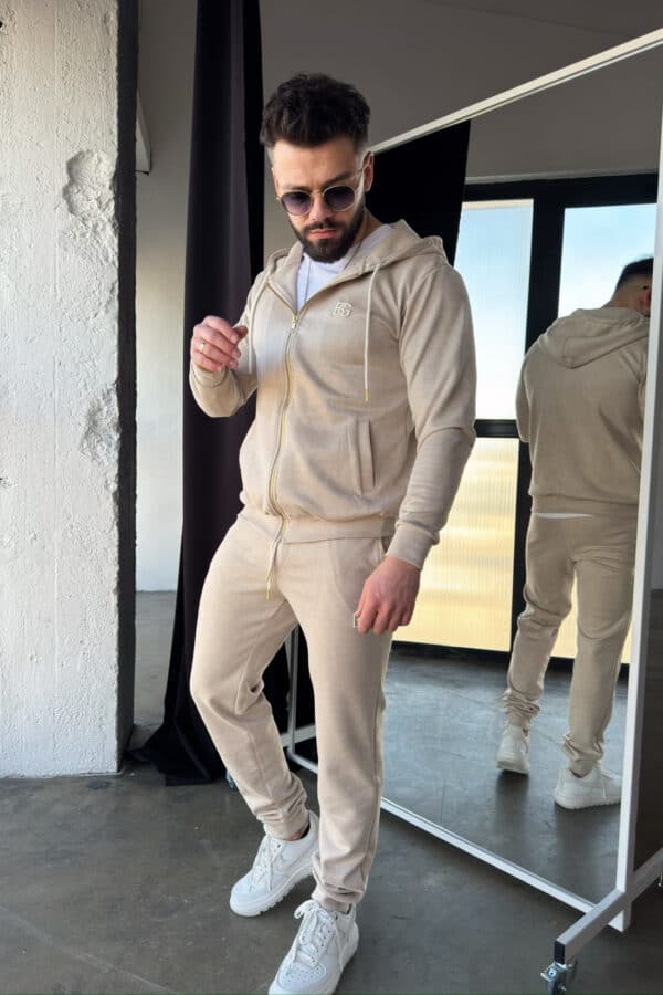 Dres męski BG Parkour | beżowy