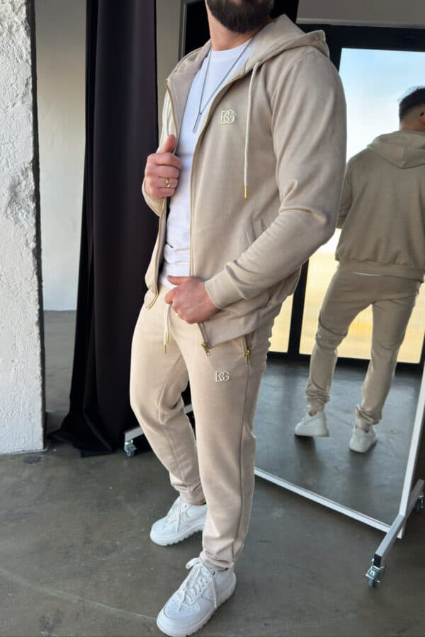 Dres męski BG Parkour | beżowy