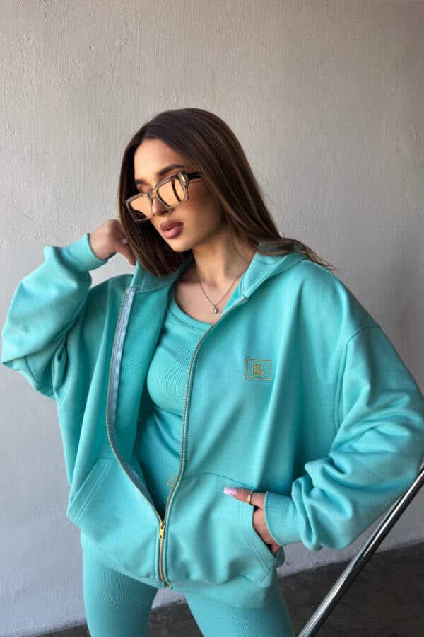 Bluza damska BG Loop | jasna mięta