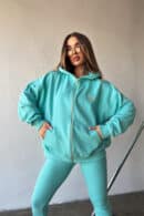 Bluza damska BG Loop | jasna mięta