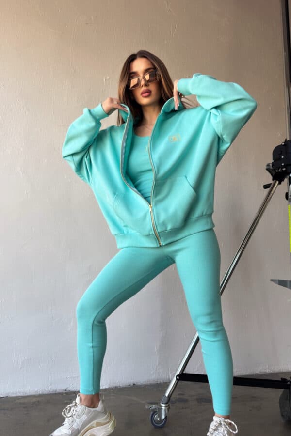 Bluza damska BG Loop | jasna mięta