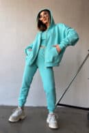 Bluza damska BG Loop | jasna mięta