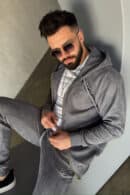 Dres męski BG Parkour | szary