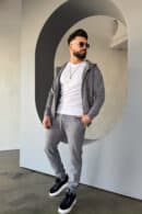 Dres męski BG Parkour | szary