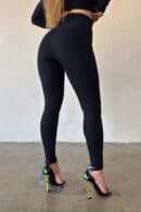 Legginsy damskie BG Fairy | czarny