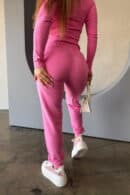 Spodnie damskie BG Foxy | róż barbie