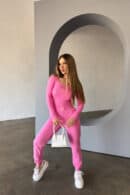 Spodnie damskie BG Foxy | róż barbie