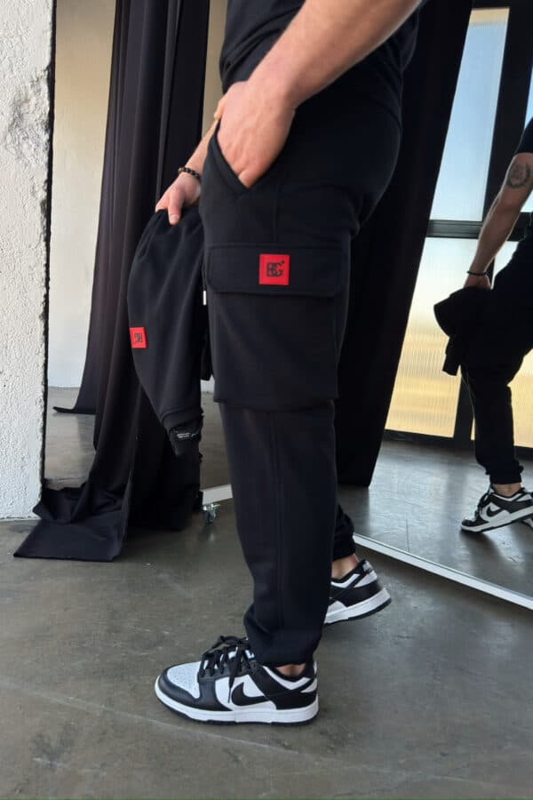 Spodnie męskie BG Palermo | czarny