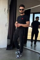 Spodnie męskie BG Palermo | czarny