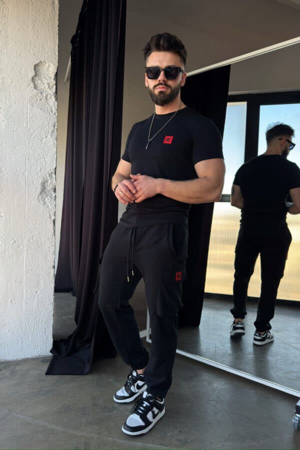 Spodnie męskie BG Palermo | czarny