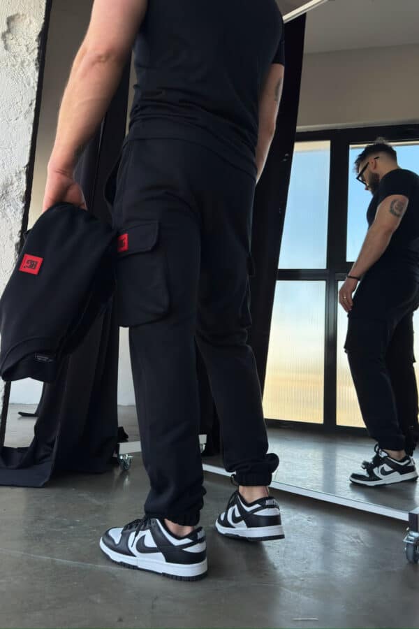 Spodnie męskie BG Palermo | czarny