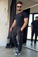 Spodnie męskie BG Palermo | czarny