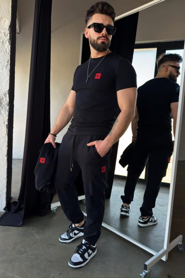 Spodnie męskie BG Palermo | czarny