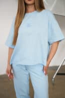 T-Shirt damski BG Ocean | błękit