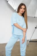 T-Shirt damski BG Ocean | błękit