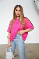 T-Shirt damski BG Ocean | fuksja