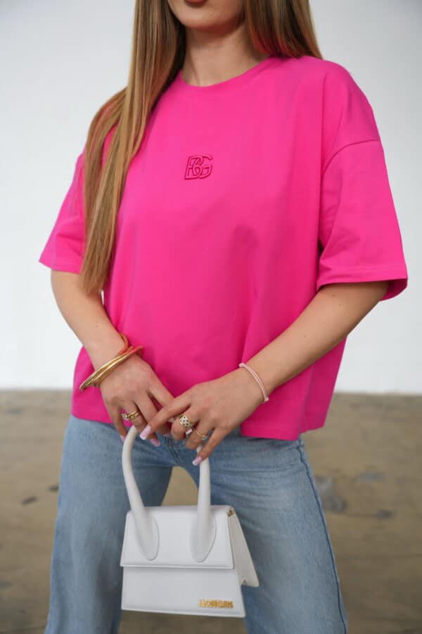 T-Shirt damski BG Ocean | fuksja