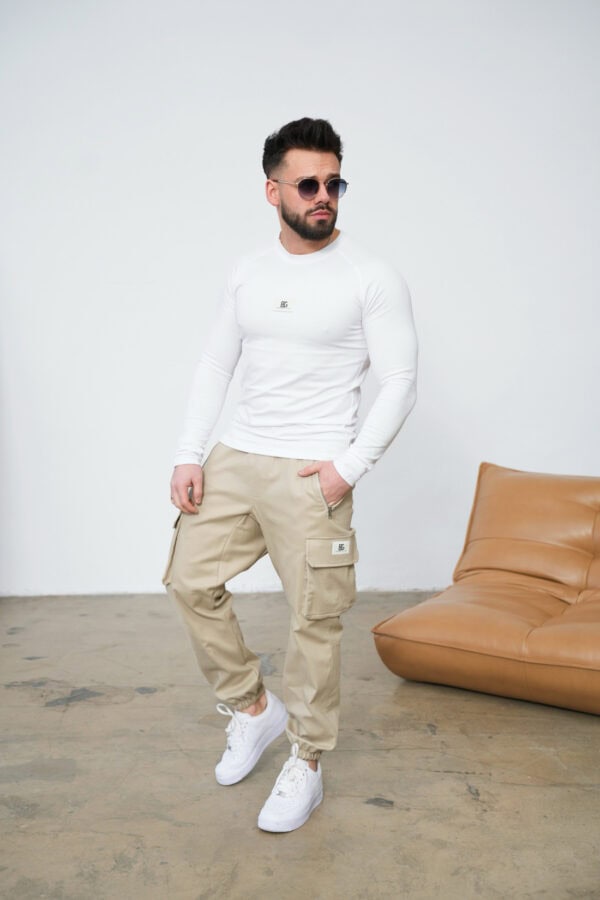 Spodnie męskie BG Deal | beż Spodnie męskie BG Deal | beż