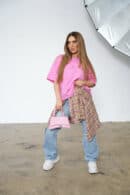 T-Shirt damski BG Ocean | różowy