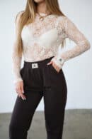 Bluzka damska BG Manifest | ecru