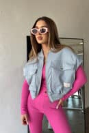 Kamizelka damska BG Georgia | błękit