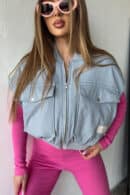 Kamizelka damska BG Georgia | błękit