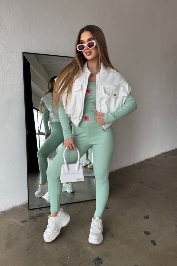 Kamizelka damska BG Georgia | biały Kamizelka damska BG Georgia | biały