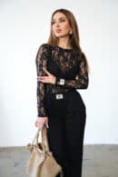 Bluzka damska BG Manifest | czarny