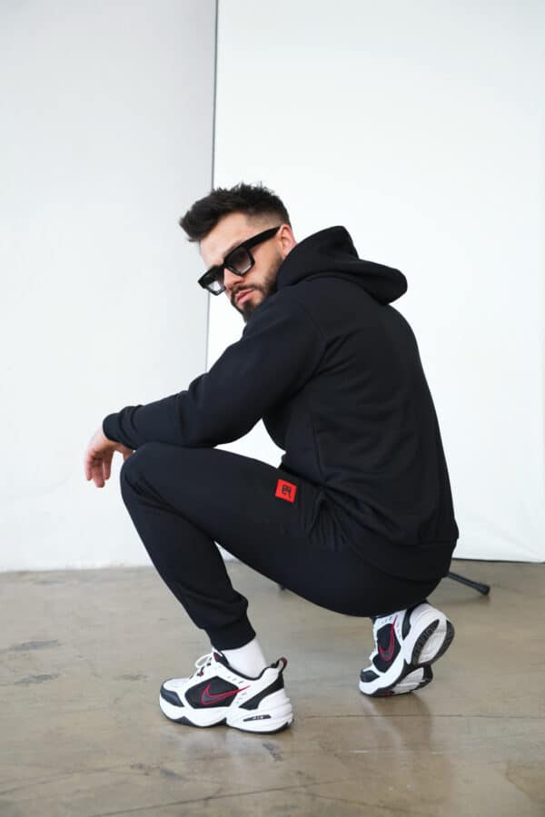 Spodnie męskie BG Volcano | czarny