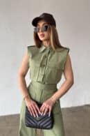 Kombinezon damski BG Mango | khaki