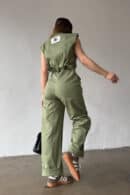 Kombinezon damski BG Mango | khaki