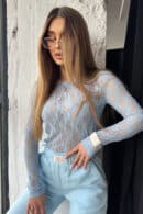 Bluzka damska BG Manifest | błękit