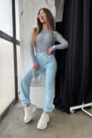 Bluzka damska BG Manifest | błękit