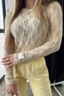 Bluzka damska BG Manifest | bananowy