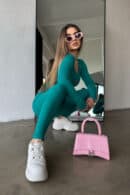 Komplet damski BG Mamba | lazur