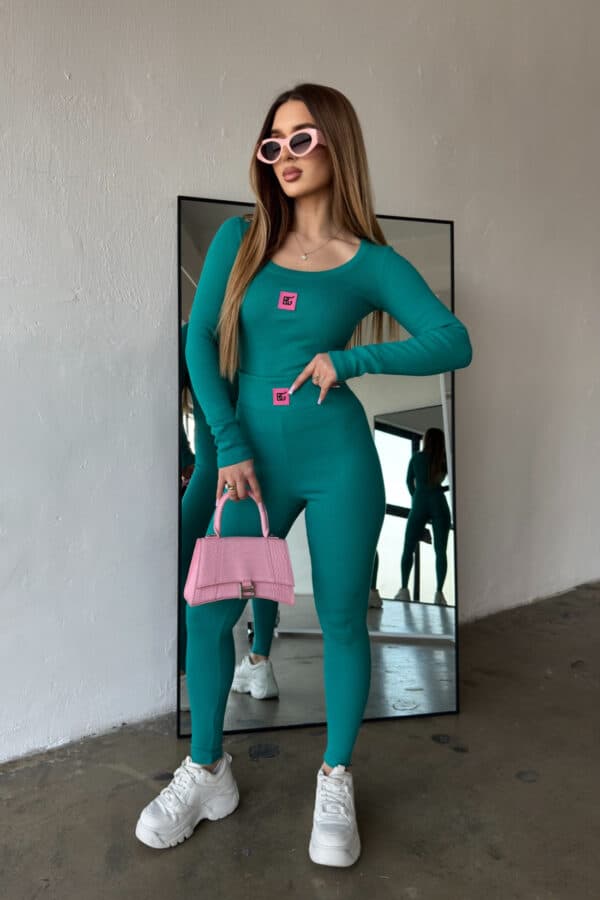 Komplet damski BG Mamba | lazur