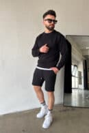 Szorty męskie BG Shazam | czarny