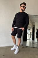 Szorty męskie BG Shazam | czarny